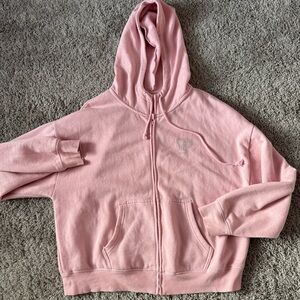 PINK Rhinestone Sweatshirt